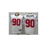 Authentic NFL Williams # 90 Houston Texans Jerseys for Men White thumbnail-1