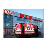 1 / 4 Electronic Large LED Advertising Screen , Outdoor Led Billboards Rental P6 SMD