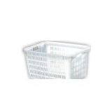 China Supply White Plastic Crates/ Basket