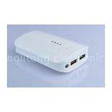 6000mAh Dual USB Power Bank Cell Phone Charging 5V / MP3 MP4 PSP Lithium Batteries thumbnail-1