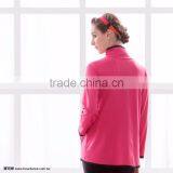 Yoga Clothes High Neck Fleece Women Jacket thumbnail-2