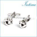 Fashion Metal Knot Cufflinks thumbnail-1
