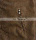 Custom Men High Quality pu Leather Jacket thumbnail-4