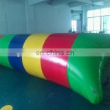 Summer playing inflatable water pillow for park