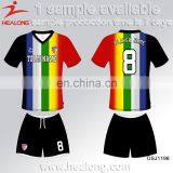 Healong Bulk Soccer Jersey Soccer Triads Football Shirt Cheap Soccer Uniform For Teams thumbnail-1