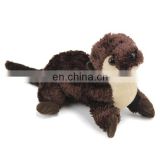 Stuffed River Otter Conservation Critter by Wildlife Artists