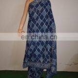 Indian Design Wholesale Hand Block Printed Saree thumbnail-5