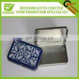 Logo Customized Promotional Tinplate Candy Container thumbnail-1