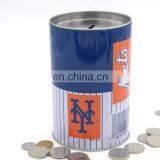Custom Recycled Round Metal Tin Box Container for Money Wholesale thumbnail-2