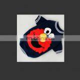 Dog Clothes Spring Autumn Lovely Mischievous Short Sleeve Sweater Teddy Corgi Schnauzer Pomeranian Mischievous Pet Clothing thumbnail-3