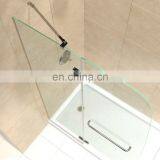 Bathtub Shower Doors Glass Frameless Frameless Sliding Shower Screen Tempered Glass Shower Cubicles Enclosure thumbnail-2