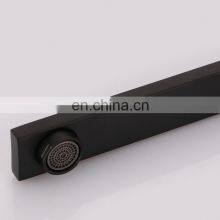 QL-SS002 Modern Single Lever Black Painting Stainless Steel Kitchen Mixer Faucet thumbnail-4