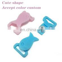 Cute Shape Small Buckle for Cat Collar Accept Custom Color Breakaway Buckles for Cat Collars thumbnail-2