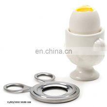 Stainless Steel Boiled Egg Cutter Shell Topper thumbnail-5