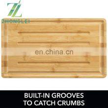 100% Bamboo Bread Box Bin With Lid Front Window for Kitchen Countertop thumbnail-5