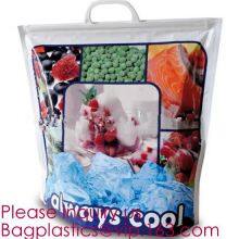 FREEZABLE LUNCH BAG, INSULATION ALUMINIUM FOIL BAG, THERMAL THERMO COOLER TOTE BAG, BENTO PICNIC thumbnail-4