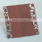 High Quality Fancy Luxury Laser Engrave Wedding Invitation Cards thumbnail-6