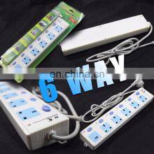 Hot Sale 13a Power Extension Cord Socket/ King Extension Plug and Socket