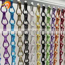 Cheap Price High Quality Aluminum Decorative Metal Anodized Aluminium Chain Link Curtain