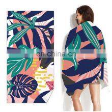 Ready Stock High Quality Microfiber Colorful Print Quick Dry Sand Free Bath Beach Towel thumbnail-3