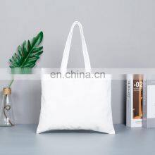 Wholesale High Quality 100% Recycled Cotton Bag Cheap 12oz Blank Custom Logo Canvas Tote Bag Promotional Plain Canvas Bag thumbnail-5