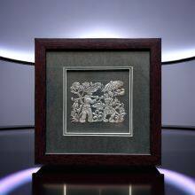 Guizhou Silver Decorative Framed Ethnic Crafts Customized Gift With Hand Gift Small Gift Enterprise Gifts thumbnail-4