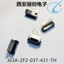 Microrectangular connector J63A series  socket   J63A-2F2-037-431-TH  J63A-2F2-037-441-TH