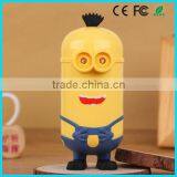 Cartoon Minion Usb Port Power Bank 6600mAh Power Safe Battery Charger thumbnail-6
