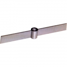 Flat Blade Integral Paddle Impeller Even and Direct Agitator