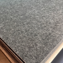Acoustic Sound Fireproof Polyester Fiber Acoustic Wall Panels With Fabrication Grooving thumbnail-1