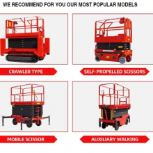 Aerial Work Platform With Self-Lifting Mechanism for Warehouse Shelving Maintenance thumbnail-2