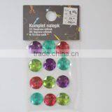 Stick On Self Adhesive Clear Gems Star Acrylic Sticker Crystal Sticker thumbnail-5