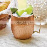 16oz/18oz Copper Tisan Barrel Hammered Copper Moscow Mule Mug/Copper Mug Quality Choice thumbnail-1
