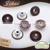 Wholesale Jewelry Engraved Jeans Shank Button For Coat