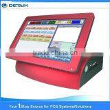 DTK-POS1578 Red Color All In One 15 Inch Touch Screen Customized POS System
