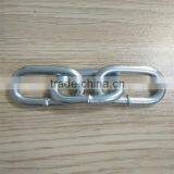 Passing Link Chain Low Steel Carbon Q235 G30 Zinc Plated Chain