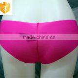 2015 Hot Sale Sexy Ladies Thong Rose Red Color New Design Panty for Adult thumbnail-4