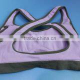 High Quanlity Fashion Stretch Breathable Cheap Simple Wholesale Sport Bra Sexy thumbnail-6