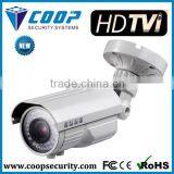 IR Bullet Camera With Vari-focal Lens 9-22mm 50M IR CCTV Camera HD TVI Outdoor Camera 1080P CE,FCC,ROHS Certification