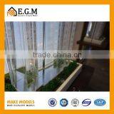 3D Glass Building Model Making