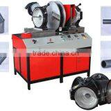 SHG315 Workshop Plastic Fitting Fusion Welding Machine for Making Elbow Tee Cross Hdpe Pipe Fittings