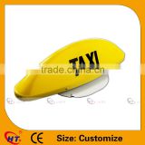 Yellow small magnetic taxi led sign with CE