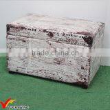 Shabby Chic Wood Storage Box