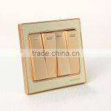 Multiple Light Switch Used in the Living Room