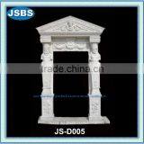 Hand Carved White Marble Front Door Framing thumbnail-1