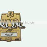 Metal Printing XO Wine Logo Sticker