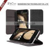 Ultra Slim 5.0 Inch Mobile Phone Leather Case for Zenfone C With Stand