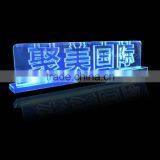 2015 New Acrylic Ice Sculpture With LED Lights, LED Edge Sign thumbnail-2