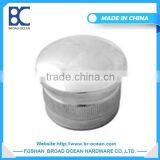 Stainless Steel Bannister Pipe End Caps Aluminum End Cap