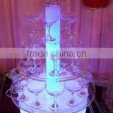 GH-RZ192 LED Acrylic Cocktail Wine Rack/fashional Design Cocktail Wine Display Stand Quality Choice thumbnail-1